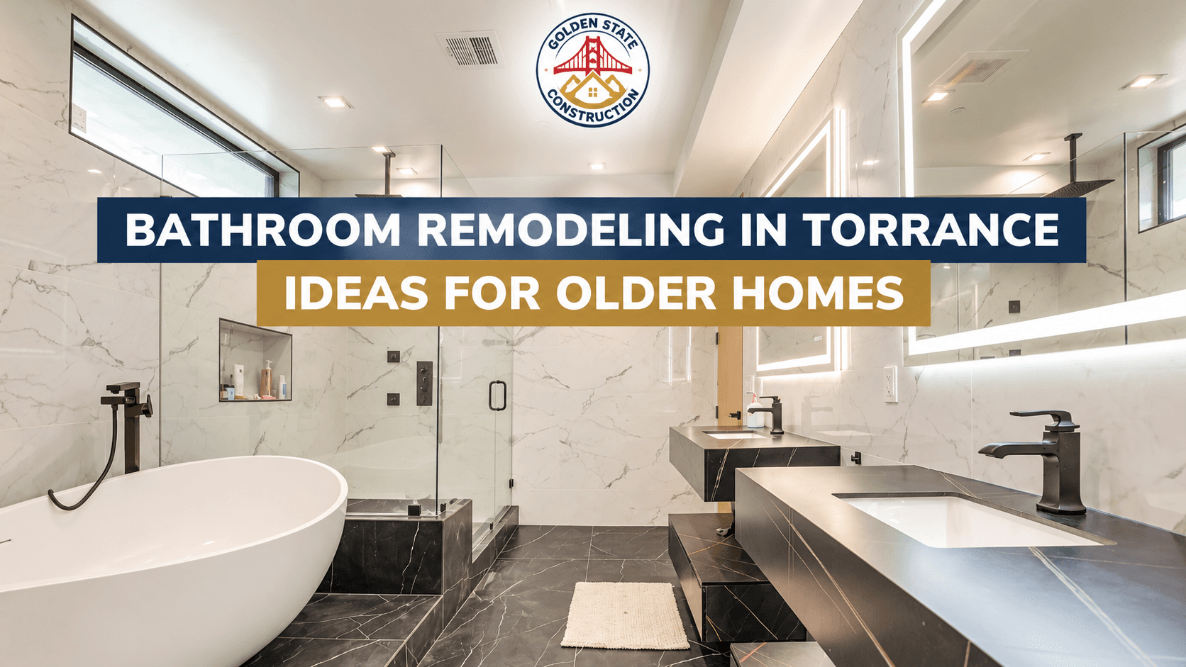 Luxury bathroom remodeling ideas for a Torrance home